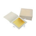 Skin Care Edible 24K Gold Foil Transfer Sheets Travel Size for Face Nose Breast Body & Hand Anti-Aging Collagen