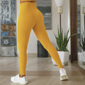 New Fashion Stitching Pants Women High Stretchy Recycled 75%Nylon Yoga Tight Running Exercise Yoga Pants for Female