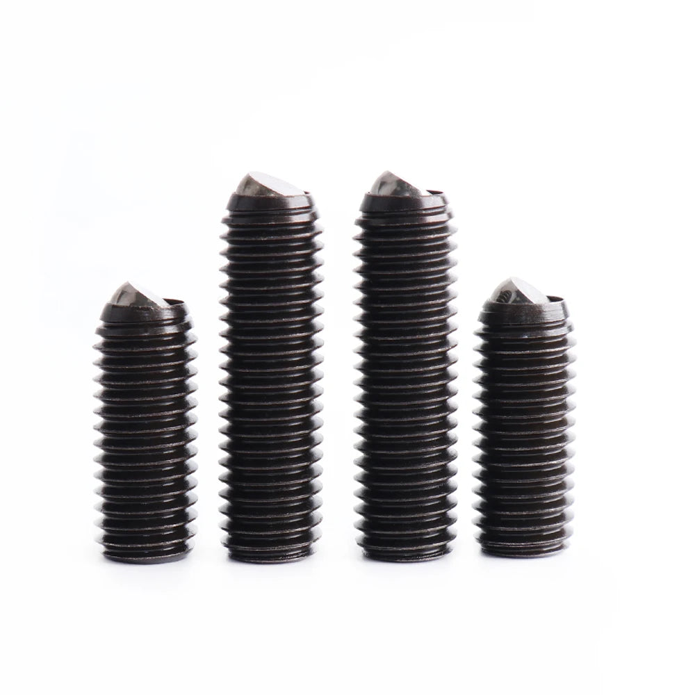VEICH VCN418 Metric Hex Head Socket Ball Plunger Carbon Steel Chromate Plating Black Oxide Finish Self-tapping Industrial Use