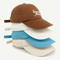 Factory 6 Panel Unstructured Baseball Cap Embroidery Custom logo Washed Cotton Vintage Dad Hat