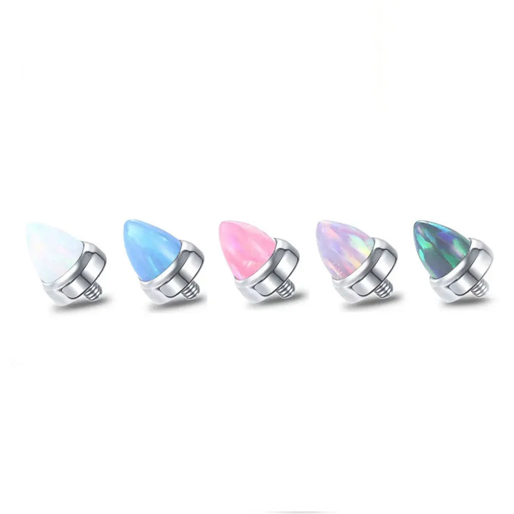 Fashion Jewelry Piercing Jewelry ASTM F136 Titanium Piercing Internal Threaded Top End Body Ear Piercing Jewelry Wholesale