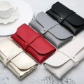 SKYWAY Hot Selling Multicolour Fashion Soft Sunglasses Cases PVC Leather for Eyeglasses Bag