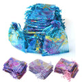 7x9cm Sheer Coralline Organza Favor Gift Packaging Bags Drawstring Jewelry Pouches Wedding Party