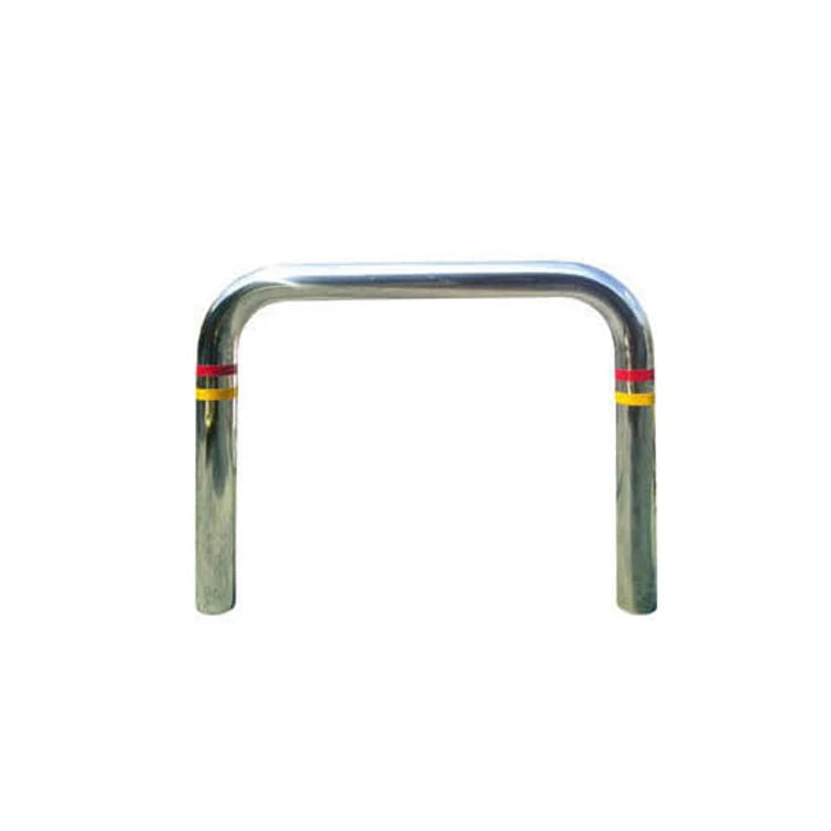 U Shape Bollard 304 Stainless Steel Vehicle Traffic Fixed Bollards Embedded Ground Mount