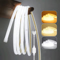 Cob 220V Led Strip Silicone Linear Flexible IP65 IP67 Waterproof LED Tape Warm White High Voltage Indoor Outdoor Strip Light