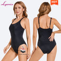 LYNMISS Black Menstrual Period Swimwear Comfortable Menstrual Swim Beachwear