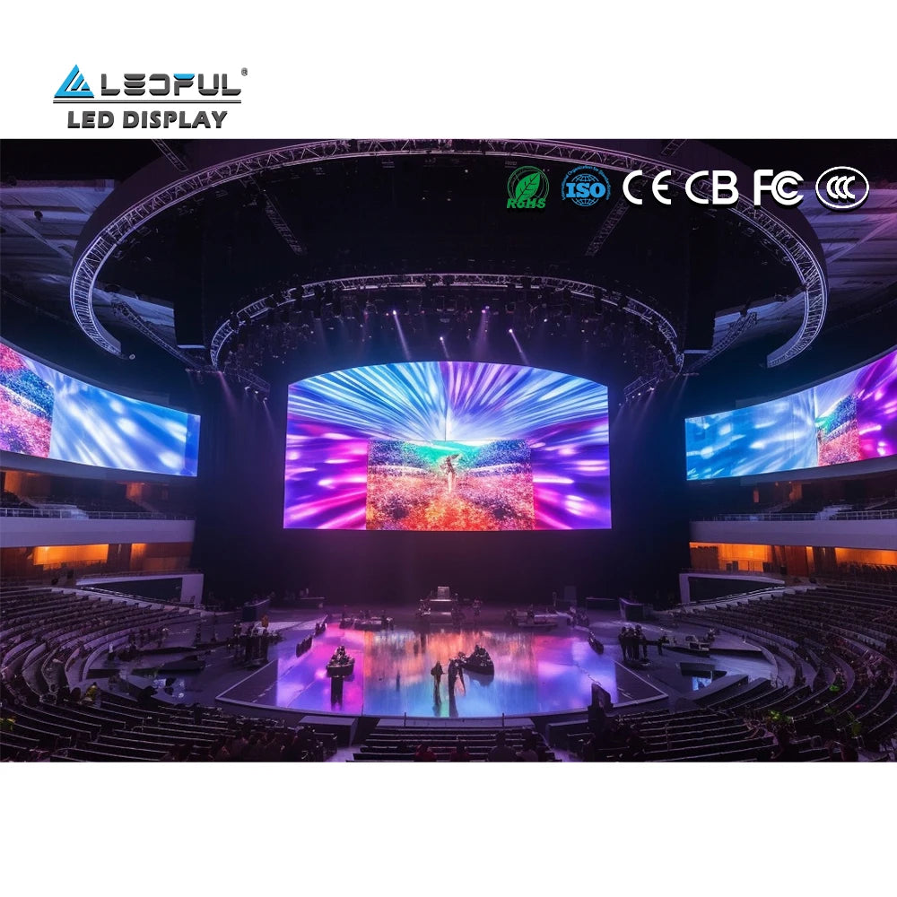 Pixel Pitch 4.81 LED Video Wall 4.8 LED Display Rental LED Screen Outdoor SMD P4.8 Full Color LED Screen Indoor Price