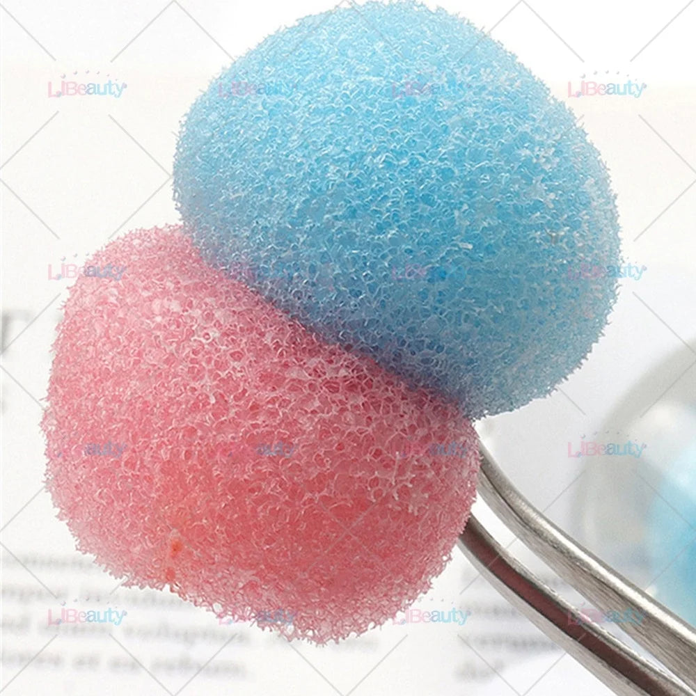 Wholesale Top Quality Eyelash Tweezers Cleaner Lash Extension Tool with Private Label Pink Blue Colorful Mix Color