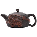 Jianshui Purple Pottery Gold Toad Pot Ceramic Teapot Ball Hole Filter Small Size Japanese Retro Pu'er Tea Making Device