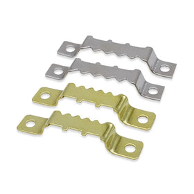 42x8mm Metal Iron Gold Silver Brass-plated Galvanized Hidden Sawtooth Photo Picture Frame Home Hanger Hook Hardware Box