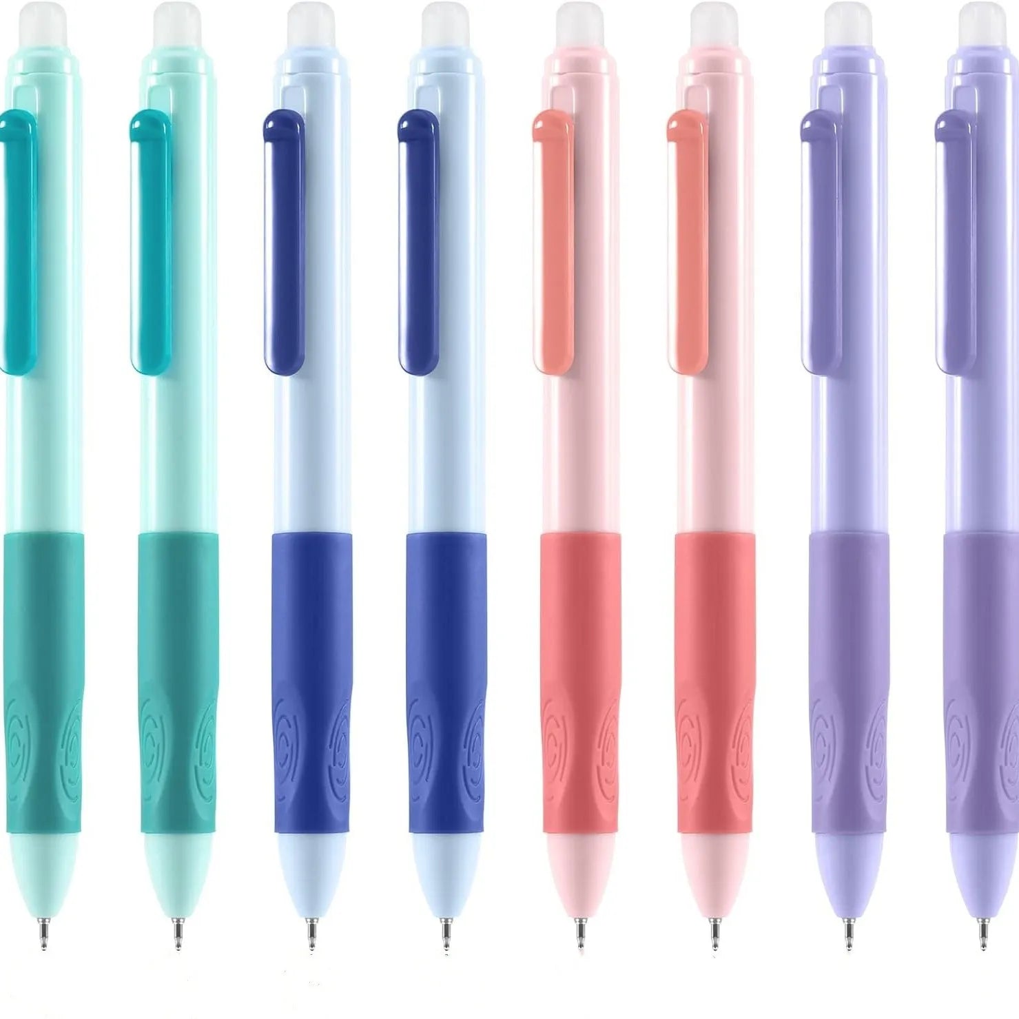 Cross Border Erasable Pen Solid Color Erasable Pen Tip Primary School Student Crystal Blue Hot Erasable Neutral Pen