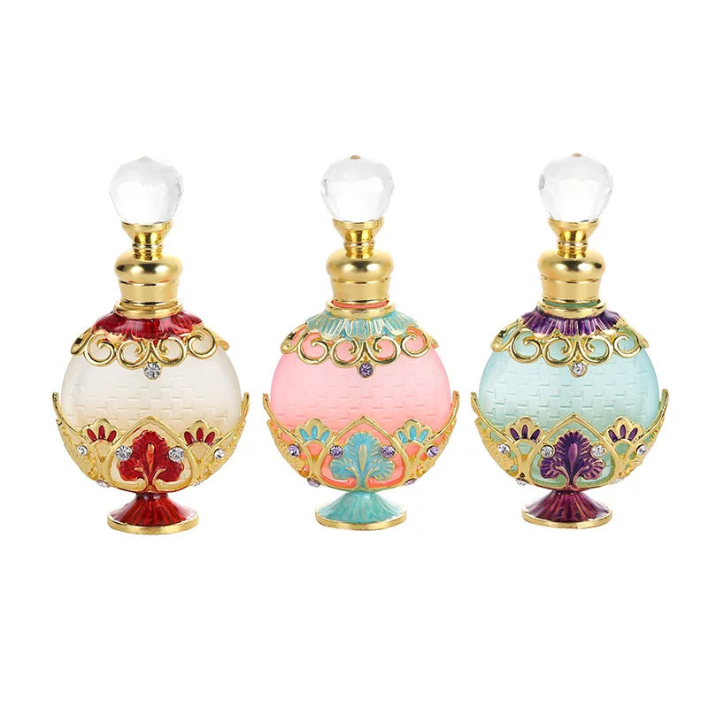 Wholesale Dubai Style Dragonfly Perfume Bottle Empty Glass Essential Oil Arabic Perfume Bottle