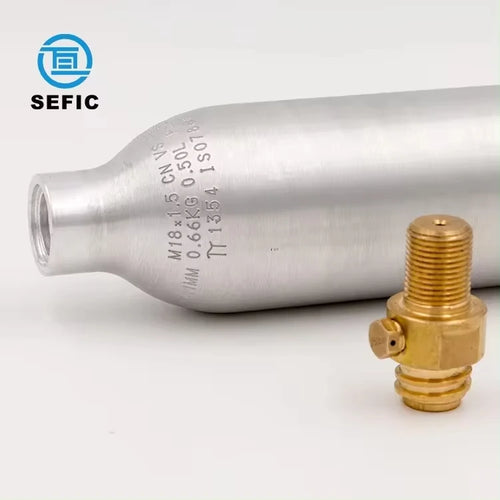 0.6L Soda Stream CO2 Cylinder Refillable 425g Co2 Cylinder for Beverage Soda Cylinder