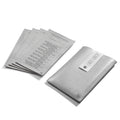 Judaica Jewish Rosh Hashanah Yom Tov Table Gift Durable Silver Leather Simanim Pouch Card Set
