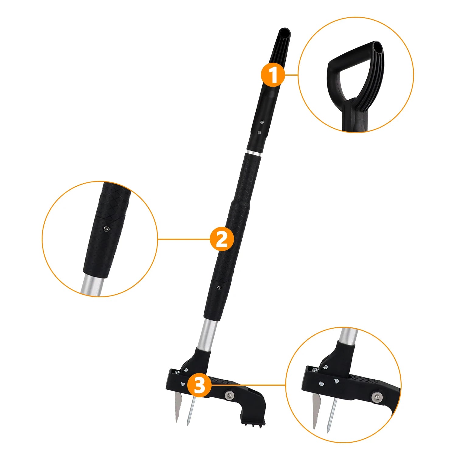 Durable Lightweight Fully-Stand-Up Garden Tool Set Effortless and Efficient Remover DIY Grade with OEM Customization