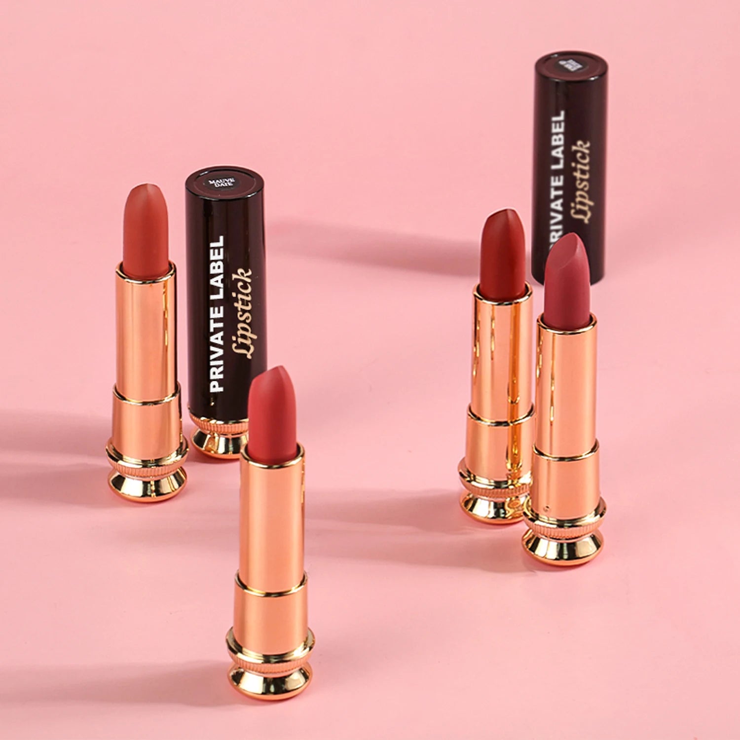 Vegan Velvet Matte Lipstick Hot Selling Waterproof  Private Label Lipstick Vendor