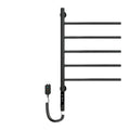 Bathroom APP Smart Automatic Gun Gray App Intelligent Towel Warmer with Uv Sterlizer Heated Electric Towel Rail Swing Heated Tow