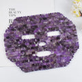 DIY Natural Jade Face Mask Amethyst Sleep Cooling Massager Therapy Crystal Stone Anti Aging Shade Cover Face Mask