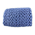 New Design Hand Soft Weighted Blanket Luxury Cable Polyester Chunky Knit Blanket