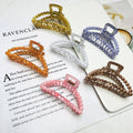 Wholesale New Transparent Gradient Trend Grab Crab Clamp Small Fresh Bath Hairpin Children Hair Accessories Hair Claw Clips
