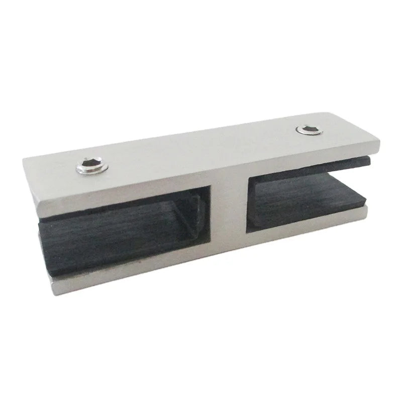 316 Stainless Steel Glass to Glass Clamp Holder for Balustrade Railing Glass Fitting