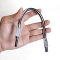 150/200/300/400mm Hex Shank Metal Flexible Shaft Electric Drill Angle Grinder Reversing Screwdriver Bit Hexagon Adaptor