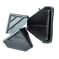 Black Carton Box Protector Plastic Edge Protector Custom Size Custom Shape Edge Protective Corner for Shipping Anti Shock