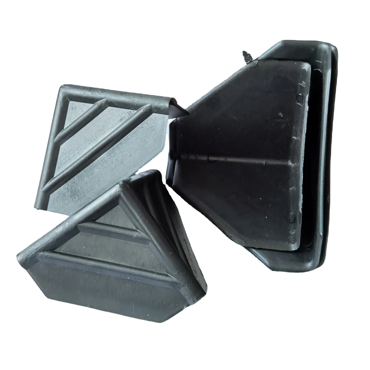 Black Carton Box Protector Plastic Edge Protector Custom Size Custom Shape Edge Protective Corner for Shipping Anti Shock