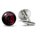 Wholesale Custom Metal 12 Zodiac Silver Cuff Links for Sale Men Shirts