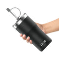 HAERS 2024 New Arrived 500ml Customize Logo Powder Coated Stainless Steel Vacuum Thermos Insulated Water Bottle for Outdoor