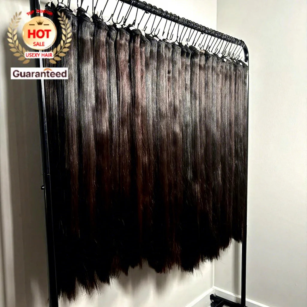 Cheap 10-30 Inch Bone Straight Human Hair Weave Bundles 12A Brazilian Natural Color 100% Remy Human Hair Extension Bundles Weft
