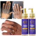 24K Gold Super Whitening Essence Discoloration Correcting UnderarmFinger Anti Aging Lightening Serum for Black Skin