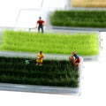 Simulation Grass Cluster  135 187 Artificial Miniature Architecture Ho Scale Model for Ho Scale Train