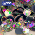 VDD 222 Spring Bloom New Color Hotfix Glass Rhinestones Crystal Flatback Glitter Strass Stones for DIY Clothes Wedding Dress