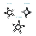 Aluminum Alloy Bicycle Chain Ring Adapter Converter 104/110/130 BCD for Mountain Road BMX Bikes Crank Set 170mm