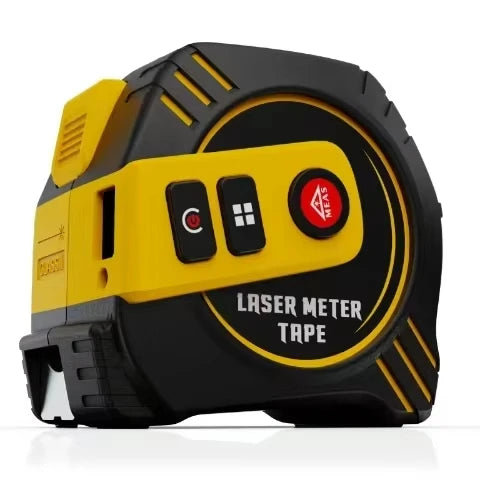 40m Digital 3-in-1 Multi-Function Laser Measuring Tape Custom Logo Construction Tape Measure with Metric System