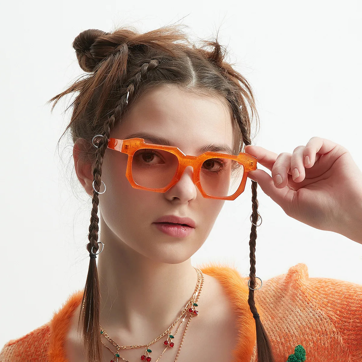 Fashion Square Famous  Oversized Sunglasses Women Men Street Shot Shades Candy Color Vintage Sunglasses UV400 Wholesale XG2236