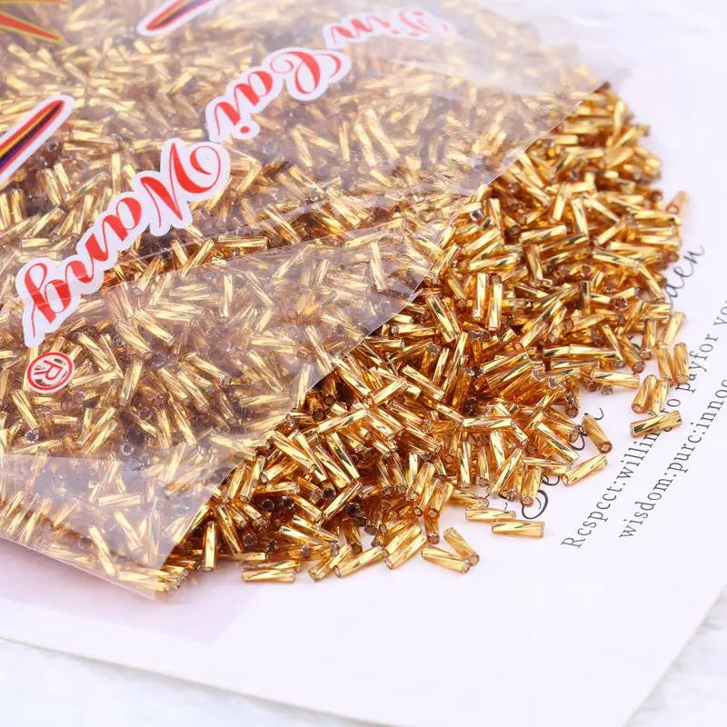 JC Crystal Wholesale Twist Bugles Glass Seed Beads