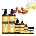 Yedda Shampoo Luxury Set Hair Care Products Sulfate-free Organic Keratin Moroccan Argan Oil Shampoo and Conditioner