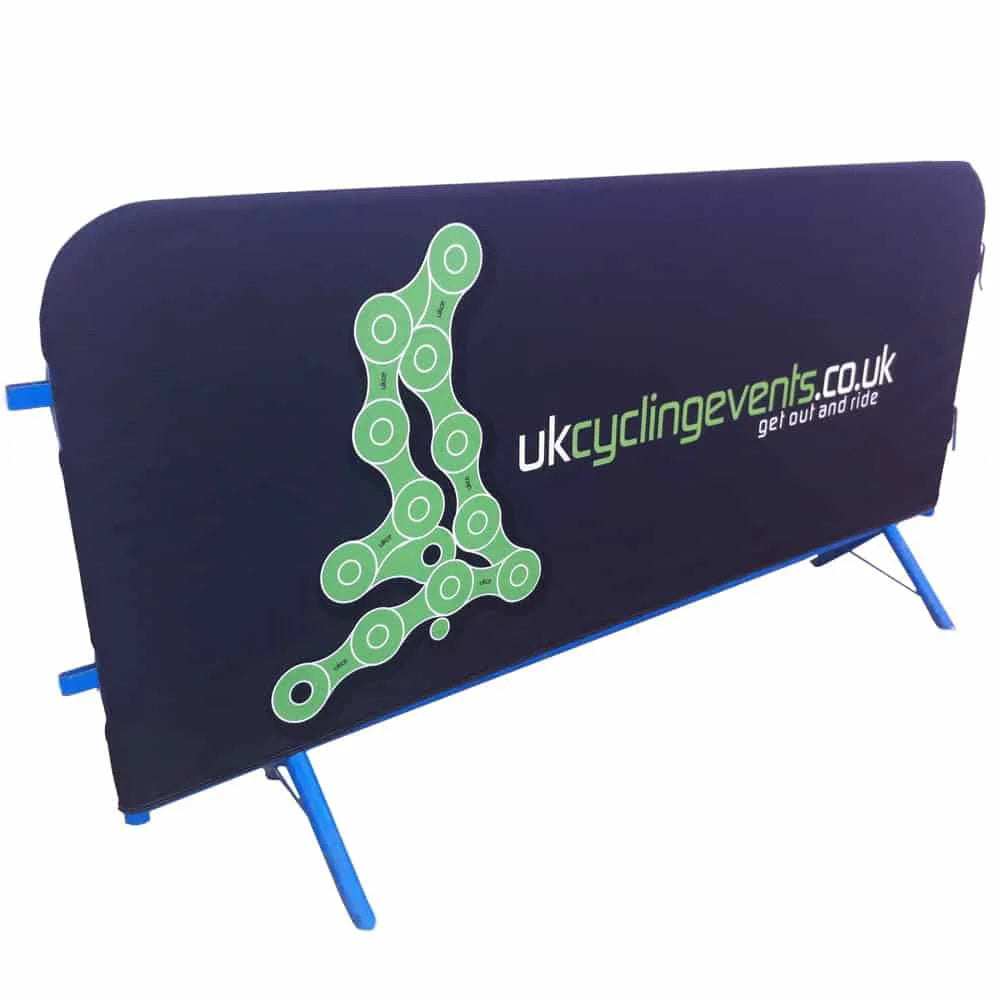 Outdoor Custom Crowd Control Cafe Barrier Cover for Advertising