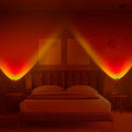 USB Charging Sunset rainbow Projection Background Atmosphere  Sunset Projector Lamp Tripod