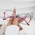 Eyewear High Quality Personality Candy Color Eye Glasses Retro Women Cat Eye Anti Blue Light Glasses Frame Eyeglass