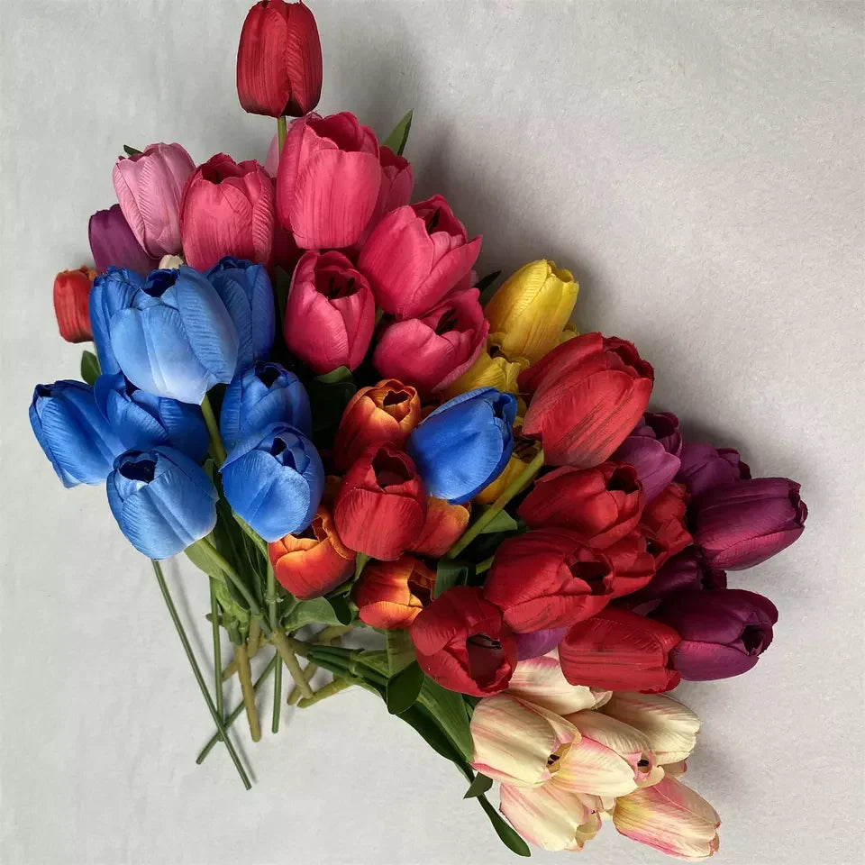 2022 Innovative Products 7- Head Beam Tulips  Decoration Artifical Flowers