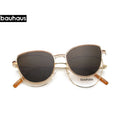 Bauhaus X102 Latest Design Sunglasses Metal Glasses With Magnetic Clip on