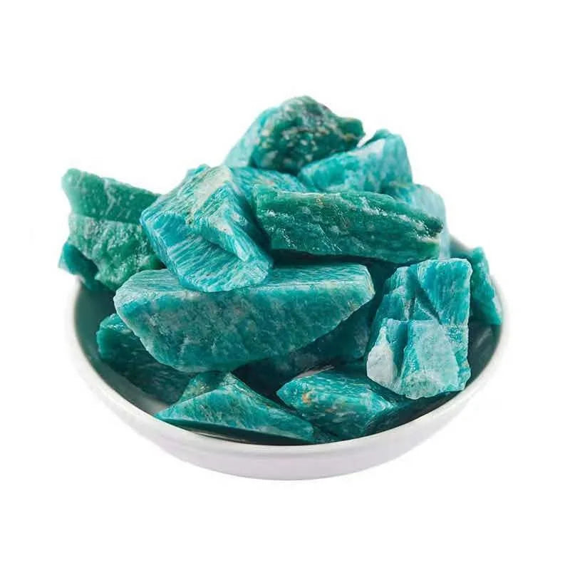 Bulk Sale Natural Rough Crystal Healing Stones  3-5cm Amazonite  Raw Stones