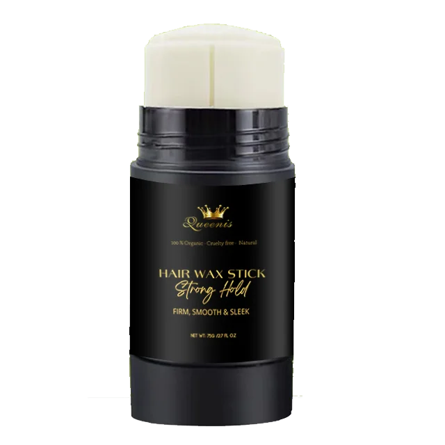 Hot Private Label Organic Strong Hold Hair for Seal Cream Sticks for Wigs & Mustache-Matte/Natural Look
