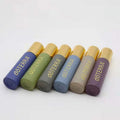 Custom Logo Gold Foil Luxury 10ml Matte Morandi Color Empty Anti-UV Glass Essential Oil Bottles Roll on Bottles