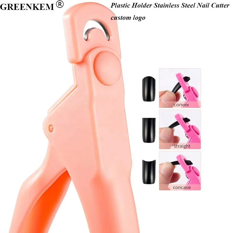Trimmer Manicure Pedicure Sharp Blade Clip Design DIY Adjustable Artificial Acrylic Nail False Clipper Nail Tip Scissors