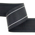 Black Nylon Polyester Webbing for Sewing  Nylon Polyester PP Reflective Strap