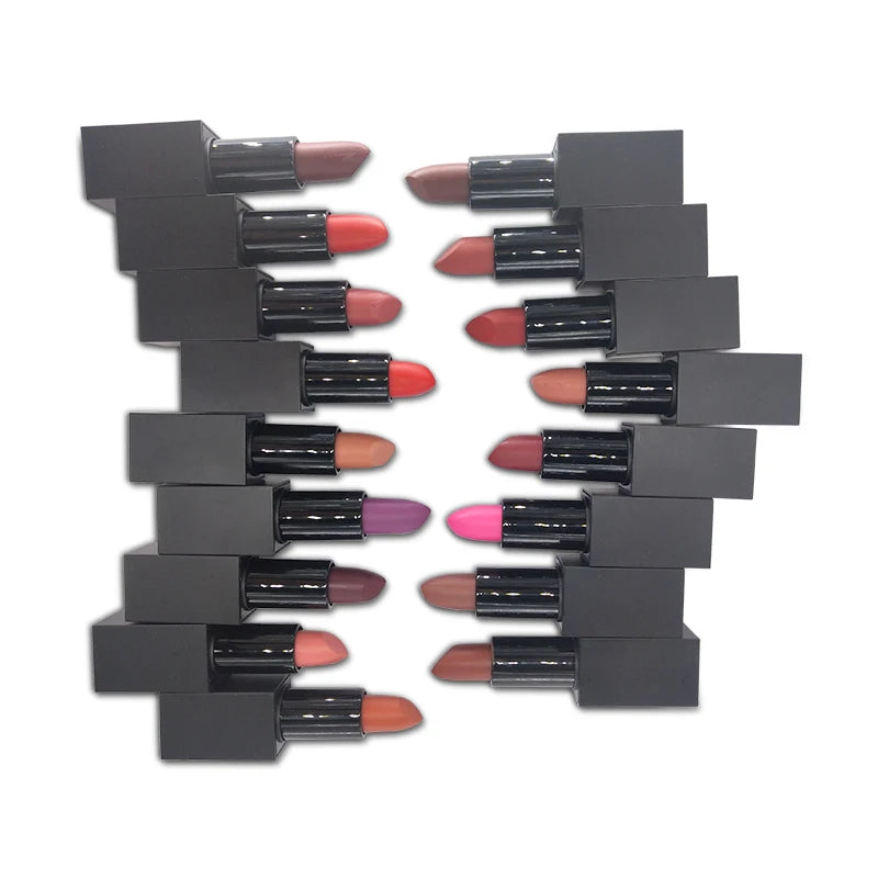 Make Your Own Logo 21colors Waterproof Long Lasting Matte Lip Stick Makeup Moisturizer Lips Cosmetic Magnetic Lipstick